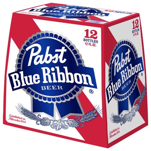 images/beer/DOMESTIC, IMPORTED BEER, OTHERS BEERS/Pabst Blue Ribbon 12pk Bottles.jpg